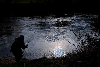 Conditions could be good for winter pike fishing in the next week or so.