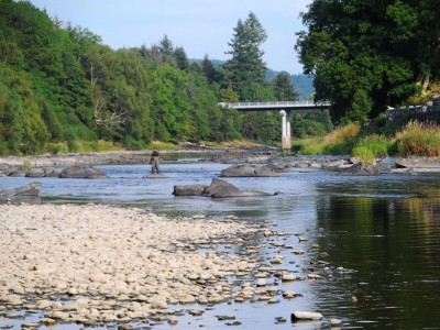 Exploring the Pwll-y-Faedda beat on the upper Wye in low water