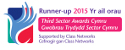 Third Sector Awards 2015 Runner Up