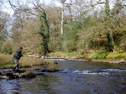 Trallong & Abercamlais on the upper Usk