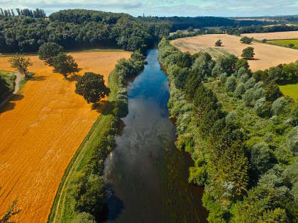 The serenity of the beautiful Wye valley is all too often shattered in August!