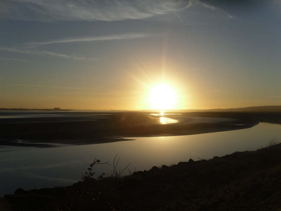 Severn estuary and saltmarsh