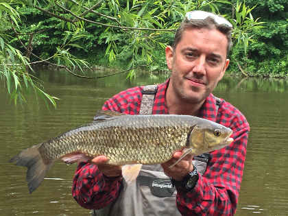 The early season chub fishing has been superb