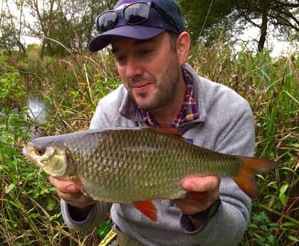 A specimen roach from the Itchen