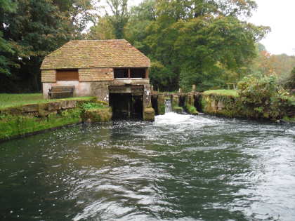 The Hatch Pool on the Wiltshire Avon