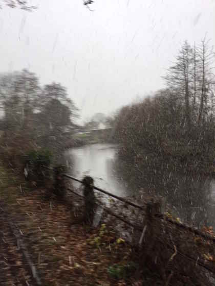 Snow at Skenfrith by RH of Bath