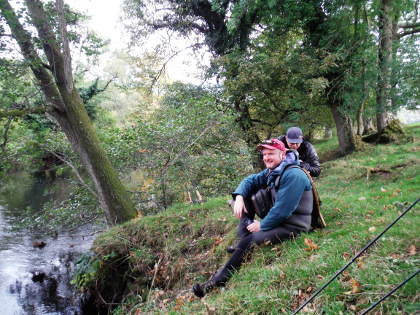 Grayling day at Cefnllysgwynne