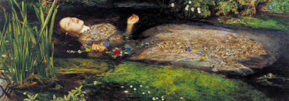 Drowned Ophelia by John Millais