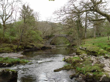 Pantysgallog on the Upper Usk