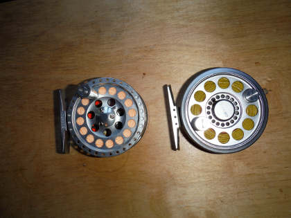 Modern trout reels for small streams