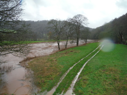 Wye in flood