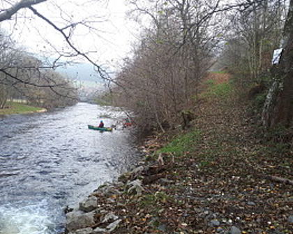 Canoeing on the Welsh Dee –TB of Hudson, Canada