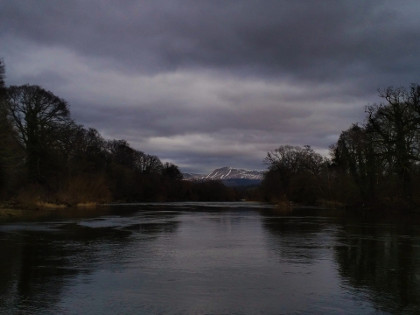 Rectory beat – snow on the Black Mountains