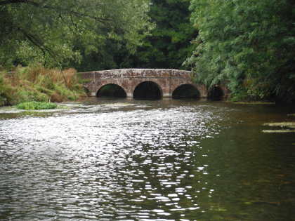 Avon bridge at Heale