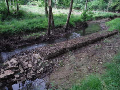 Cannop – gabions failing