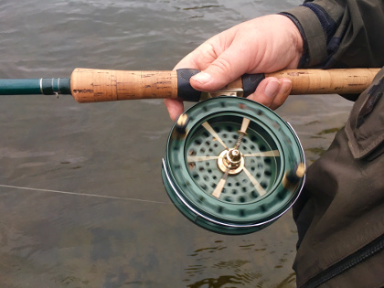 Reel is spinning and the float is already 50 yards downstream