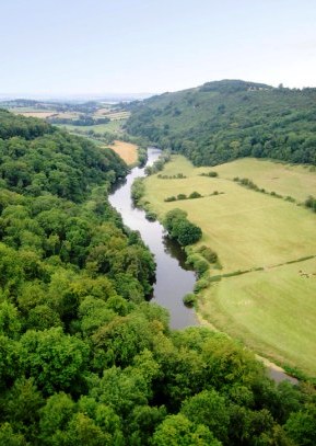 A famous view from Symonds Yat - but not the Golden Valley