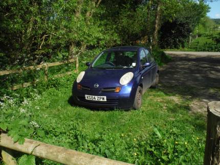 Safe off-road parking at Mowley Wood